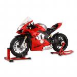 Pihusti 1/6 Ducati V4S Racing Mootorratas Sulamist Valatud Mudelauto Heli ja Valgusega D&uuml;naamilised Kaunistused Dekoratsioon Kollektsioon Hobi Poiss punane
