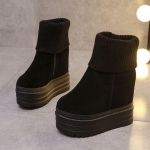 L&uuml;hikesed kingad naistele V&auml;ga k&otilde;rged kontsad elastsed jalatsid Kuu kontsaga sokisaapad kiilud naiste poolsaapad 2024. aasta s&uuml;gismood 35