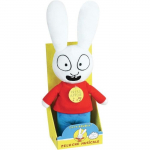 JEMINI Simon peluche +/- 30 cm musicale g&eacute;n&eacute;rique ca ca c'est Simon caca boudin puhas