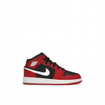 Air Jordan 1 Mid GS Gym Red Black White Laste tossud DQ8423-061 38