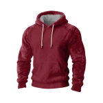 Kapuutsiga sporditreeningkost&uuml;&uuml;m Unisex jooksuriided pikkade varrukatega pullover Pusad Pusa XXXL veini
