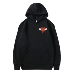 Kanye West Heartbreak Hupparid Hip Hop Vintage Mehed Naised K&otilde;rge Kvaliteet Pikkade Varrukatega Dressipluusid Vabaaja Vintage Huppar Streetwear Y2K L black