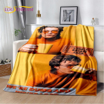 Joe Keery Steve Harrington Pehme Pl&uuml;&uuml;sist Tekk, Flanellist Tekk Visketekk Elutoa Magamistoa Voodi Diivani Pikniku Katteks Lastele 50x60in