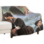 Jamie ja Claire Fraser/Outlander Tekk Karvane halloween Rannas Eriti suur tekk 30x40in