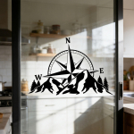 RV Kleebis Auto Veekindel Kapoti Kleebis Uksele S&otilde;idukile L Black