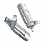 LIIGUTAMISKIIRUS USB3.2/Type-C Kaheliideseline Kaasaskantav SSD U-ketas 128GB