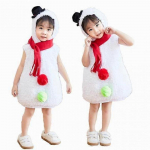 J&otilde;uludeks Kost&uuml;&uuml;m Romper Kapuutsiga Bodysuit Jumpsuit Xmas Cosplay R&otilde;ivad 140cm valge