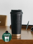 STARBUCKS SS Must Matt Elma termostass 473ml SS Black Matte Elma Tumbler 473ml black