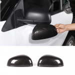 Car Rearview Mirror Cover trim sticker For Mercedes Benz Smart 451 453 Fortwo Forfour 2009- Auto Exterior options 2