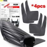 4pc Rubber Soft Universal Mud Flaps Splash Guards For Dacia duster logan lodgy dokker sandero stepway