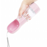 Kaasaskantav lemmikloomakoer veepudel koer koer kassi tervis toitmine vees&ouml;&ouml;tur Reisimine &otilde;ues s&ouml;&ouml;dakaussi veejaotur Dropshipping jaoks roosa