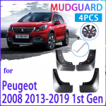 4 tk auto porilapid Peugeot 2008 2013~ 2014 2015 2016 2017 2018 porikaitse pritsmekaitsed poritiibad auto