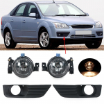 For Ford Focus MK2 II 2005 2006 2007 auto esip&otilde;rkeraua udutulelaterna katte raami kapoti iluv&otilde;re raam one pair cover