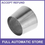 Car Exhaust Pipe Tubing Piping Adapter 4 OD to 5 OD 304 Stainless Steel New