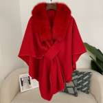 Kevadine Teki Sall Naiste Ehtne Karusnahk Mantel Naiste Keep Poncho Talvine Soe Sall Disainer Paksenev BPashmina Keep Stool Karusnahk Mantlid One Size