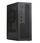 A09 Mini ITX Lauaarvuti HTPC korpus ITX emaplaatidele V&auml;ike 1U M&auml;nguarvuti korpus &Scaron;assii Kodu ja kontori jaoks must