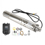 3 48V 750W MPPT Kruvi P&auml;ikese Puurkaevu Pump Sukelpump S&uuml;gava Kaevu Ava Teras 3 48V 750W S&uuml;gava Kaevu P&auml;ikese Sukelpump Puurkaevu Vee Pumba Pea 140M