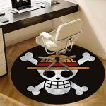 One Piece, K&uuml;lm&uuml;tsipiraadid Toolimatt &Uuml;mar Vaip KontoriVaip, Masinpestav, Libisemisvastane, Sobib Elutubadesse, Magamistubadesse 100cm brown