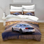 3D tr&uuml;kiga autod s&otilde;idukid Voodipesukomplekt 3D tr&uuml;kitud Sobib magamistuppa Tekikott komplekt padjap&uuml;&uuml;ridega Lapsed Kodu tekstiil EU Single(135*200cm)3pcs