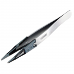 HOZAN ESD Antistaatilised Pehme Otsaga Pintsetid, Pikkus 125mm, Laius 10mm, Ots 1.5mm, Sirge T&uuml;&uuml;p, Mudel P-640-J