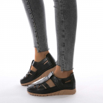 Naiste Mugavad Lamedad Sandaalid Moodsad Vintage Elegantne Suvine Sandaal Kinnine Varvas Kalamehe Kingad Sandalias Bonitas Para Mujer 35 must