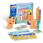 Learning Resources MathLink Kuubikud Numberblocks 21-30 Komplekt 3-aastastele lastele, 20 teleseriaaliga seotud tegevust, sensoorsed autismim&auml;nguasjad, mitmev&auml;rviline, HM9632