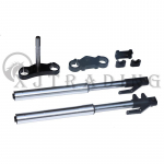 1 komplekt 630 mm tagurpidi esihargi amortisaatori vedrustust Hiina Apollo CRF KLX motokrossi dirt pit bike mootorratta osadele h&otilde;be