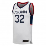 Nike College Connecticut Huskies Team 32 Koopia Mugav Pehme Nahk Korvpallis&auml;rk Meeste s&auml;rk P32818UCON25-WHT 2XL