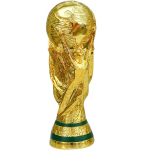Golden Resin Football Trophy t&scaron;empionid Jalgpallitrofeed Vaigust ornament Jalgpallif&auml;nni kingitus Kodukaunistamise k&auml;sit&ouml;&ouml; 36CM