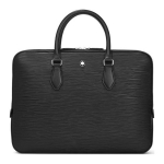 Montblanc Meisterst&uuml;ck 4810 Kuusnurkne Valge T&auml;ht T&otilde;mblukuga Nahast Portfell Meeste portfell Must 130912 Basic Set (Bag+Dust Bag)