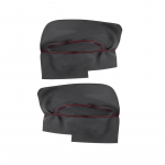 Ainult 3 ust VW Golf 5 V MK5 2005 2006 2007 2008 2009 2010 Autole Esi-/Tagauksel&auml;vepaneeli Mikrokiudnahast Kate back 2pcs must
