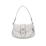 Coach Soho 26 Logo Nahast Hobo &Otilde;lakott Suur Naiste kotid Roosa Valge CR699-LHCHK Basic Set (Bag+Dust Bag)