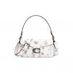 Coach Tabby 26 Lillelise Prindiga Nahast &Otilde;lakott Naiste k&auml;ekotid Valge 630-V5CHK Basic Set (Bag+Dust Bag)