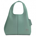 Kott Coach Lana 23 &Uuml;hev&auml;rviline Must Logo T&otilde;mblukuga Sahtel Tepitud Metallosad Poleeritud Kivitera Nahast T&otilde;stekott &Otilde;lakott Keskmine Naiste kotid Sinine CM545-LHAQM Basic Set (Bag+Dust Bag)