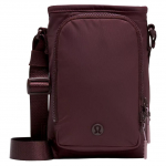 Lululemoni veepudel 2L Mitmek&uuml;lgne vabaaja nailonist &otilde;lakott Tavaline naiste kott S&uuml;gavpunane LU9BO7S-069057 Dark Red