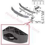 51117268479 Esip&otilde;rkeraua summuti BMW F20 F21 F22 F23 F30 F31 F34 F35 F32 F33 F36 jaoks