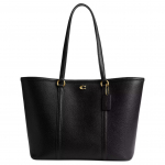 Coach 28 kandekott metallist logoga kl&otilde;pskinnitusega poleeritud kivikujulise nahaga naiste kandekotid Must CU056-B4BK Basic Set (Bag+Dust Bag)