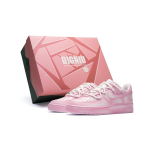 Nike Air Force 1 Nahast Libisemisvastane Polsterdus Kulumiskindel Madal Ketsid Rula Kingad GS Roosa Valge DH2920-111(TeamR-S-BOX) 38.5