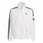Adidas Originals RETRO TREFOIL Joped & Mantlid Unisex Helge Valge JI7535 XL