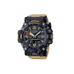 G-Shock Land Series Mudmaster II Trendikas t&auml;navakell P&auml;ikesetoitega kvartsliikumine Vaigust rihm Meeste kellad Must GWG-2000-1A5PR Regular Watch Box,Black Dial
