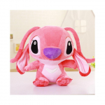 Rosa Stitch Lilo & Stitch Angel K&otilde;rvadega Pl&uuml;&uuml;sloom, 55 cm &ndash; kaisupehme Laste viskepadi, armas kingitus