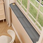 &Auml;&auml;rmiselt kitsas aknalaua kaitsepadi Lauakate Veekindel Tolmukindel Kaitsepadi Pehme Diatomiit Ei Vaja Pesta Aknalaua &Auml;&auml;re Padi 10x200cm 1pcs beige
