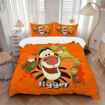 3 tk Tigger Džungel 1 Tekikate+2 Padjap&uuml;&uuml;ri, Padjad ei kuulu komplekti, Masinpestav, Aastaringselt kasutatav, Teismeliste ja t&auml;iskasvanute ruumid109 135x200cm