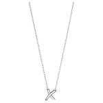 Tiffany & Co. Palomas Graffiti T&auml;ht X Ripatsiga Kaelakee Naistele Kaelakee H&otilde;bedane GRP11481 Box