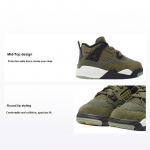 Air Jordan 4 Retro SE Craft TD Oliivirohelised Beebi tossud Roheline Keskmine oliiviroheline Hele vanill FB9930-200 25