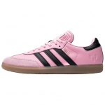 Lionel Messi x adidas Samba Inter Miami CF - Reljeefne koduvorm Unisex tossud Roosa Heleroosa Tuumikmust Core-Black JP7844 38⅔