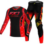 motokrossi k&auml;igukomplekt lastele 4 5 6 7 8 9 10 11 12 13 aastat Noor laps Mootorrattapoiss t&uuml;druk Jersey Pant Kits v&otilde;istluskost&uuml;&uuml;m Off-road Enduro MX MTB XL-26