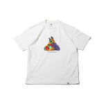 Nike ACG Karikatuuriline Puuviljaprint &Uuml;mmarguse Kaelusega Vabaaja L&uuml;hikeste Varrukatega T-s&auml;rk Meeste Topid Valge DQ4955-121 L white