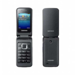Renoveeritud Samsung C3520 FM-raadio 1,3 MP GSM Bluetooth Avatud Originaal Klapptelefon must