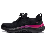 Skechers Go Walk Arch Fit 2.0 Mugavad Hingavad P&otilde;rutust Neelavad Vastupidavad Madalad Vabaaja Jalan&otilde;ud Naiste toss Must 125320-BKPK 35